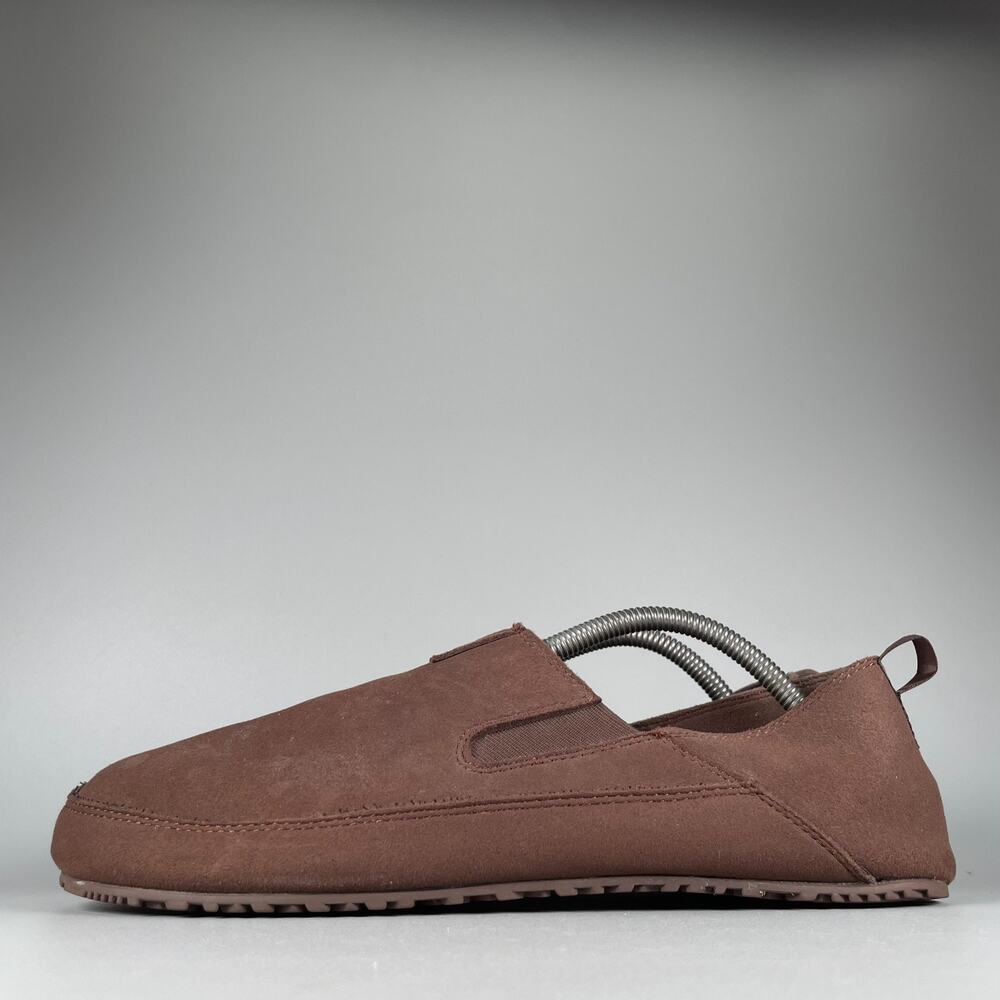 Xero Sunrise Men's Size 11 Brown Leather Slip On Casual Barefoot Loafers EUC
